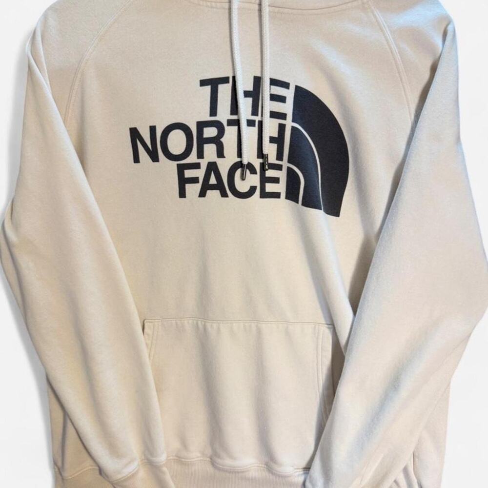 The north face white logo